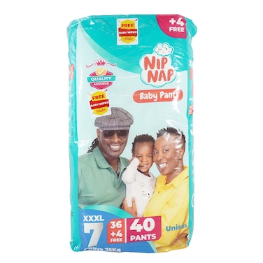 Nipnap Pants Jumbo Size 7*40 Pcs