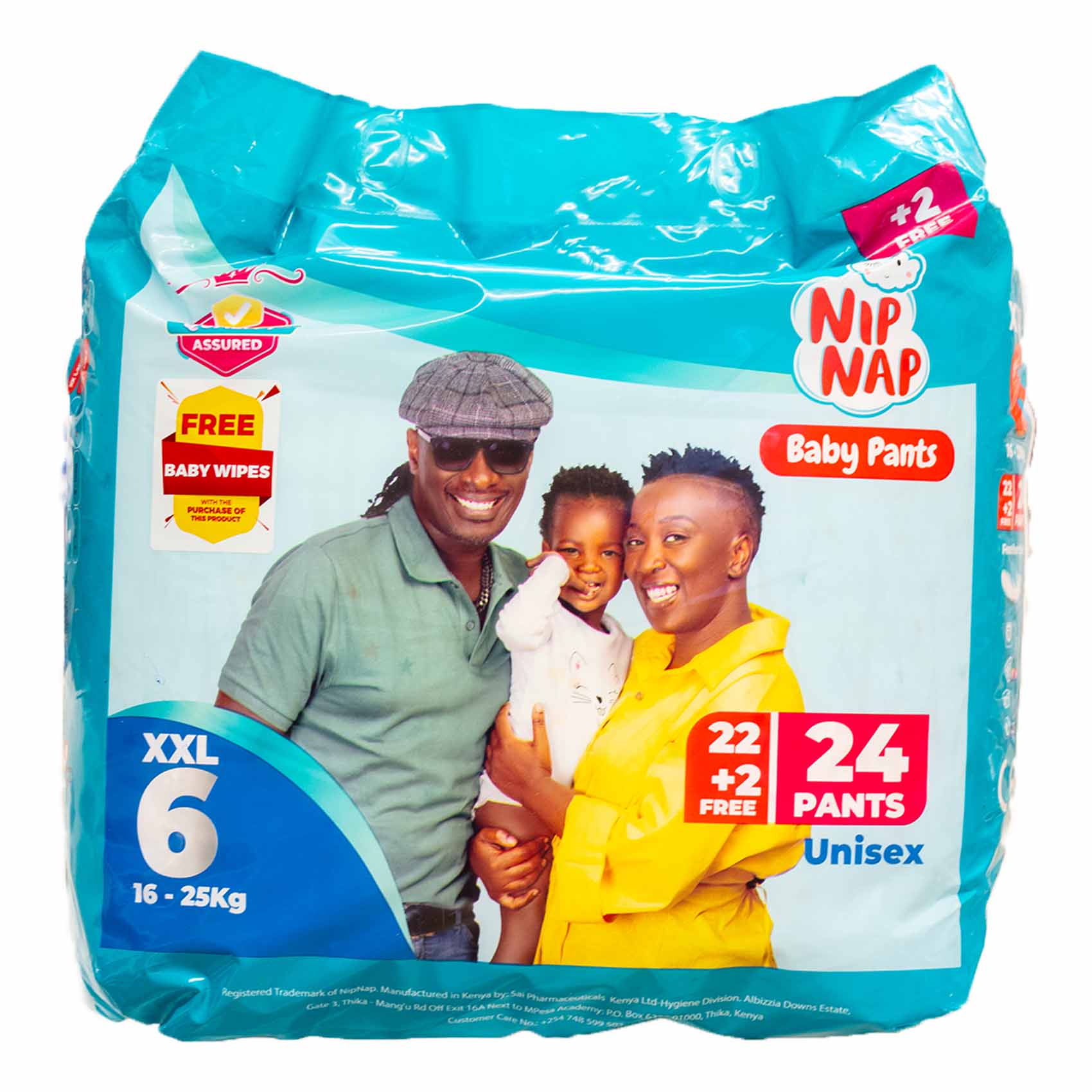 Buy Nipnap Pants H/Count Size 6*24 Pcs Online | Carrefour Kenya