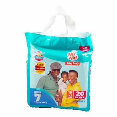 Nipnap Pants H/Count Size 7*20 Pcs