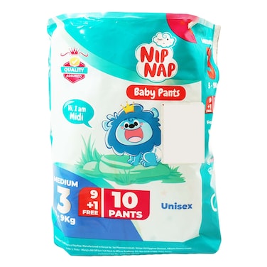 Nipnap Pants Low Count Size 3*10Pcs