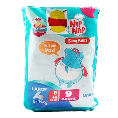 Nipnap Pants Low Count Size 4*9 Pcs