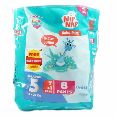 Nipnap Pants Low Count Size 5*8 Pcs