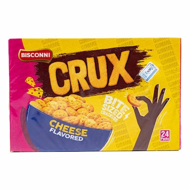 Bisconni Crux Bite Cheese Biscuit Flavour 7.2g x 24