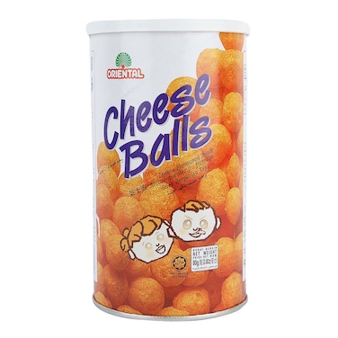 Oriental Cheese Balls Puff Can 80g