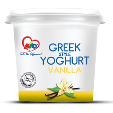 Bio Greek Style Yogurt Vanilla 1l