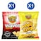 Tropical Heat Waves + Tropical Heat B.Salted Crisps