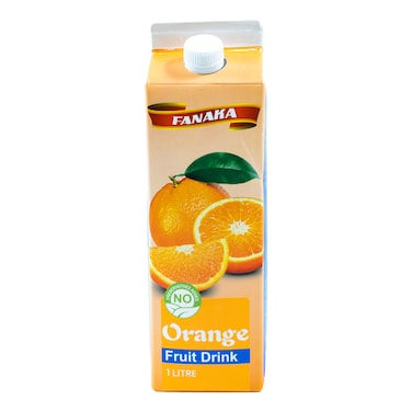 Fanaka Orange Fruit Drink 1l