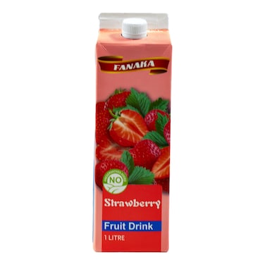 Fanaka Strawberry Fruit Drink 1l