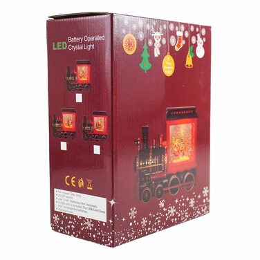 Steam Train Xmas Lantern