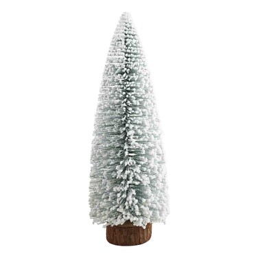 Mini Desk Snowy Xmas Tree 30cm