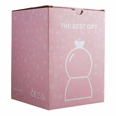 White Snow Globe Music &amp; Lights-Big