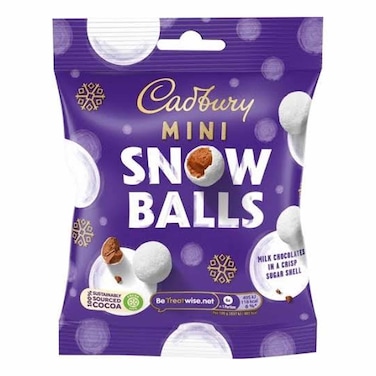 Cadbury Mini Snowballs 74g