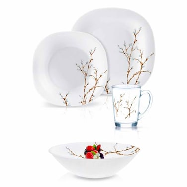 Luminarc White 16Pc Dinner Set
