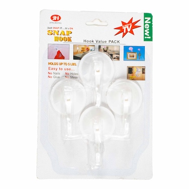 Monush Sticky Hook 4Pc 115746