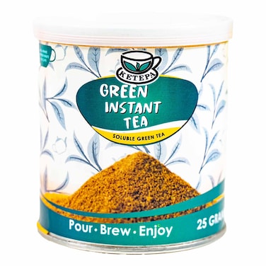 Ketepa Green Instant Tea Tins 25g