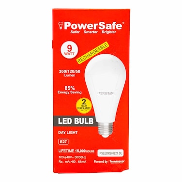 Terminator Led Bulb 9W Dl E27 Rechargeable
