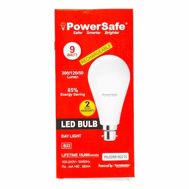 Terminator Led Bulb 9W Dl B22 Rechargeable