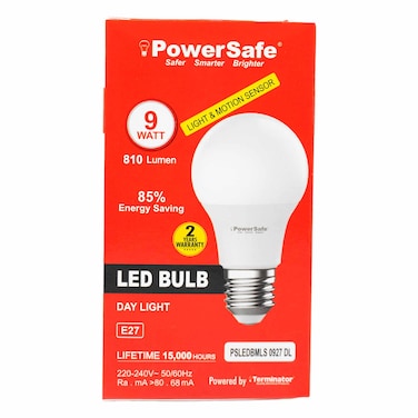 Terminator Led Bulb 9W Dl E27 Motion Sensor