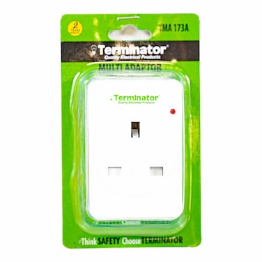 TERMINATOR 3 WAY UK SOCKET M/ADPT