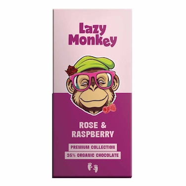 Lazy Monkey Chocolate Raspberry 100g