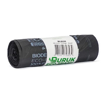 Biodegradable Binliner 120l -Black
