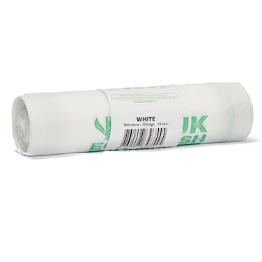 Biodegradable Binliner 150l - White