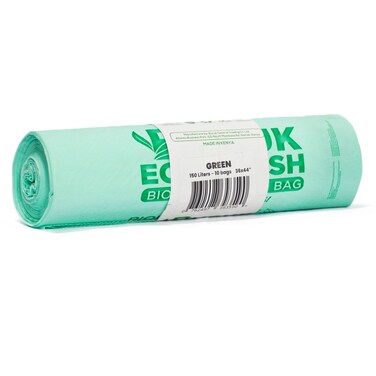 Biodegradable Binliner 150l - Green