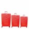 Storesome Trolley Burgundy Set 3Pcs
