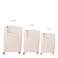 Storesome Trolley Champagne Set 3Pcs