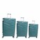 Storesome Trolley Dark Green Set 3Pcs