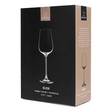Chardonay 430ml Stem Glass F2