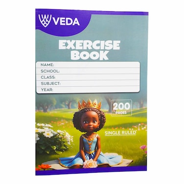 Io: Veda Exercise Book A4 200p Single 