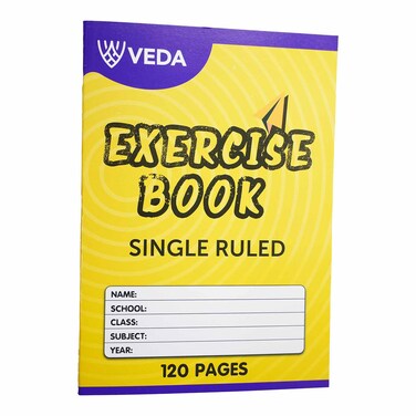 Io: Veda Exercise Book A4 120p Single 