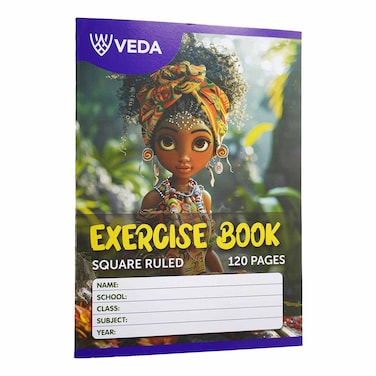 Io: Veda Exercise Book A4 120p Square Ruled