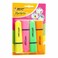 Bic Flat Highlighter Neon Bl4 EU