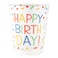 Techpak Birthday Double-Wall Paper Cups 12oz