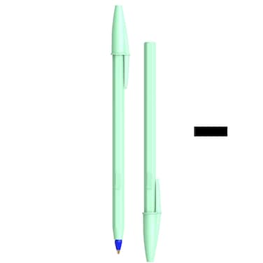 BIC Cristal Pastel Blue Single