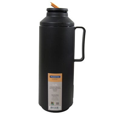 Tramontina Insulated Black Bottle 1l