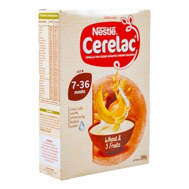 Nestle Cerelac Wheat &amp; Fruits 200g