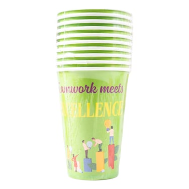 Techpak Fiesta Teamwork Party Cups 7oz
