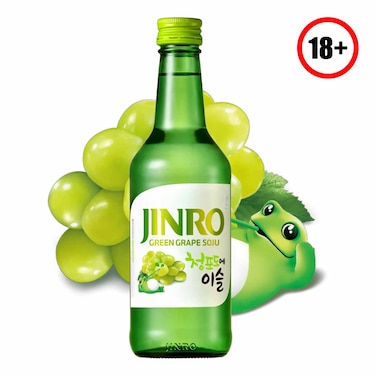 Jinro Green Grape Soju 330ml