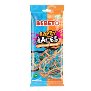 Bebeto Happy Laces Candy 75g