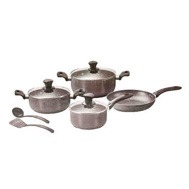 Giyoca Non-Stick Aluminium Cookware Set 12 pcs