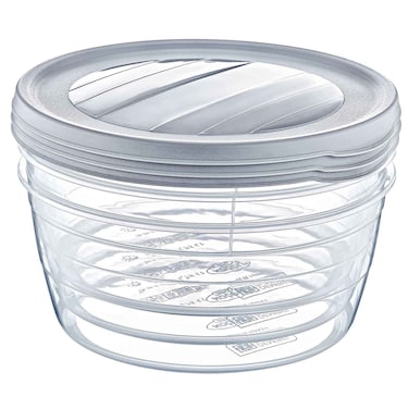 Hobby Life Round Trend Storage Box 3x0.7l