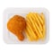 Crispy Chicken Drumstick+Fries Combo