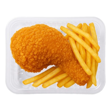 Crispy Chicken Thigh+Fries Combo