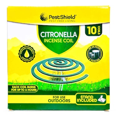 Pestshield Citronella Incense Coil 10 Coils
