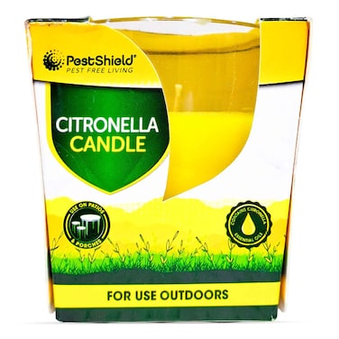 Pestshield Citronella Glass Candle 100g