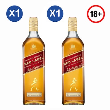 Johnnie Walker Red Label 750ml x2