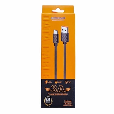Amaya ACD-C77 1m 3A Type-C Cable